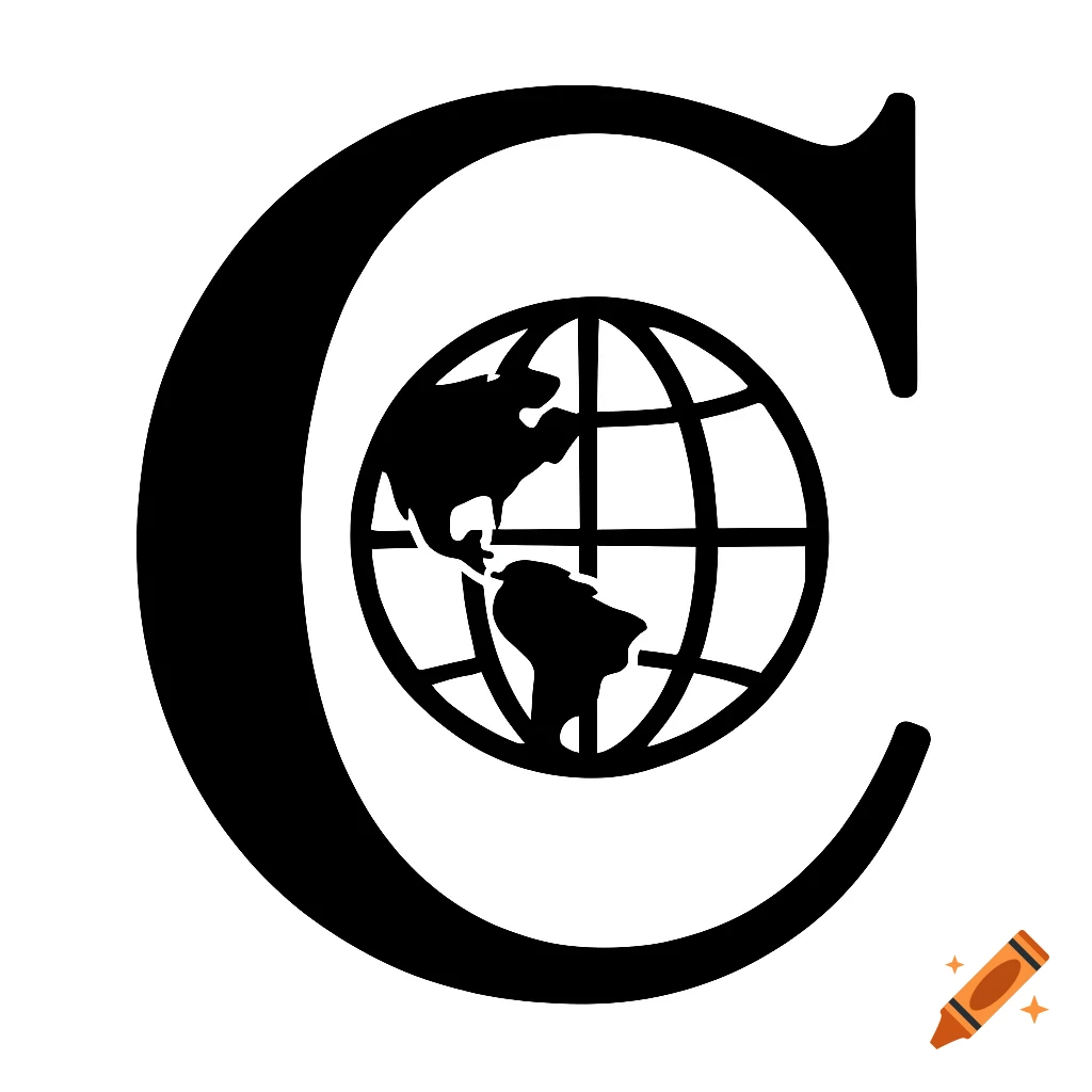 Black and white logo: Capital letter C with a globe icon showing the Americas.