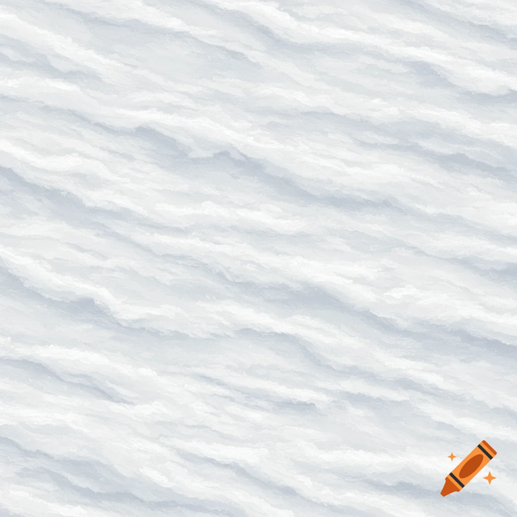 Seamless texture of rippling snow or white waves.