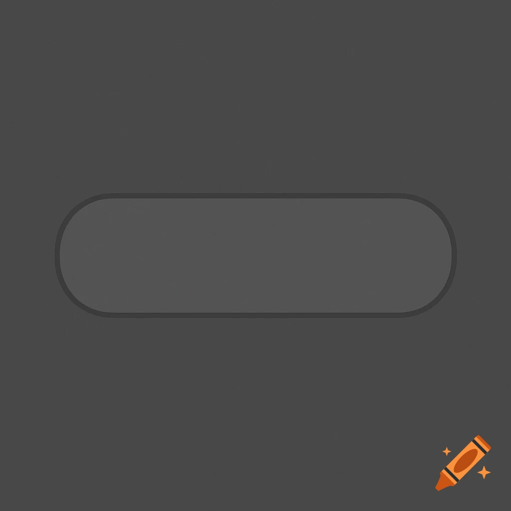 A dark gray rounded rectangle shape on a gray background