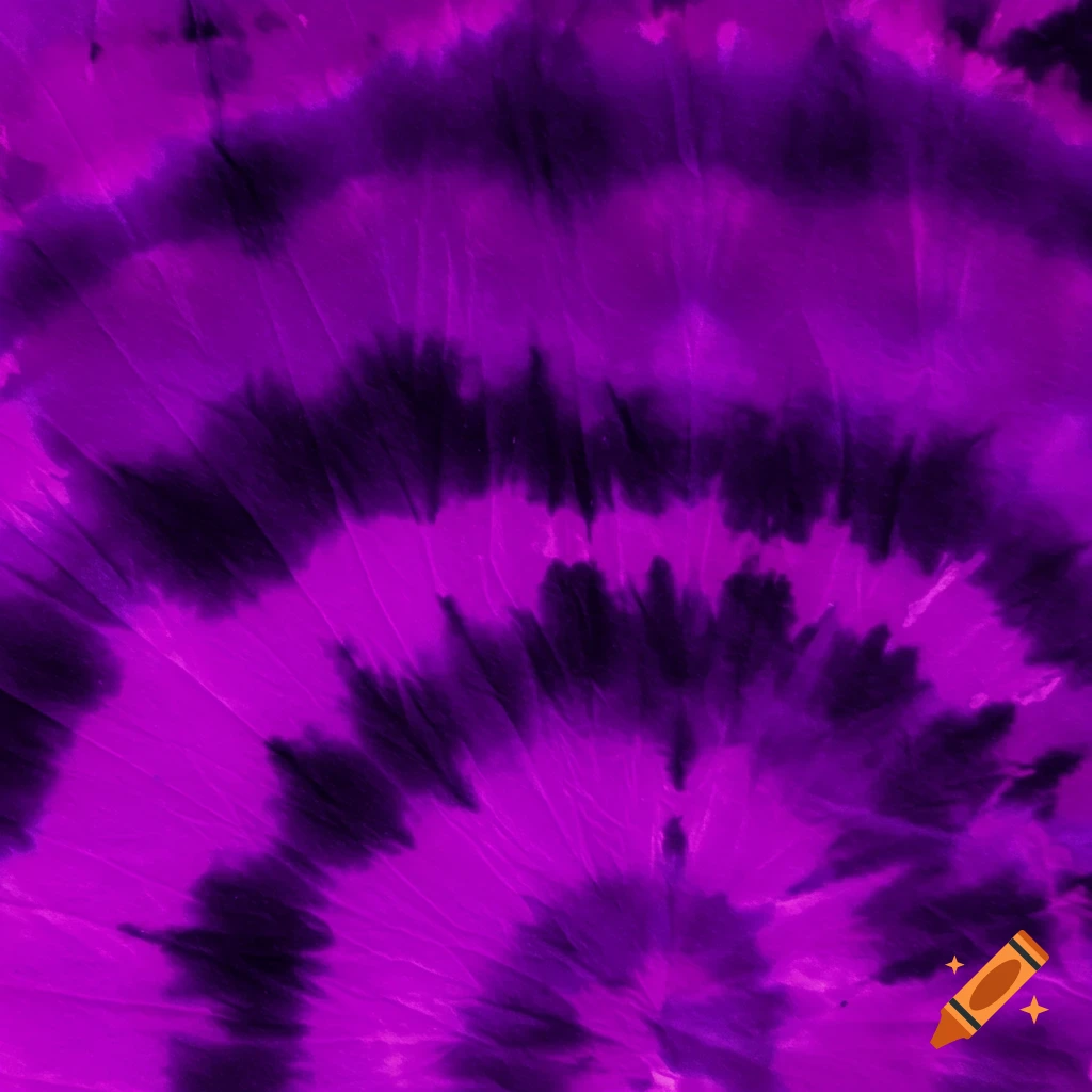 Purple and black tie-dye pattern