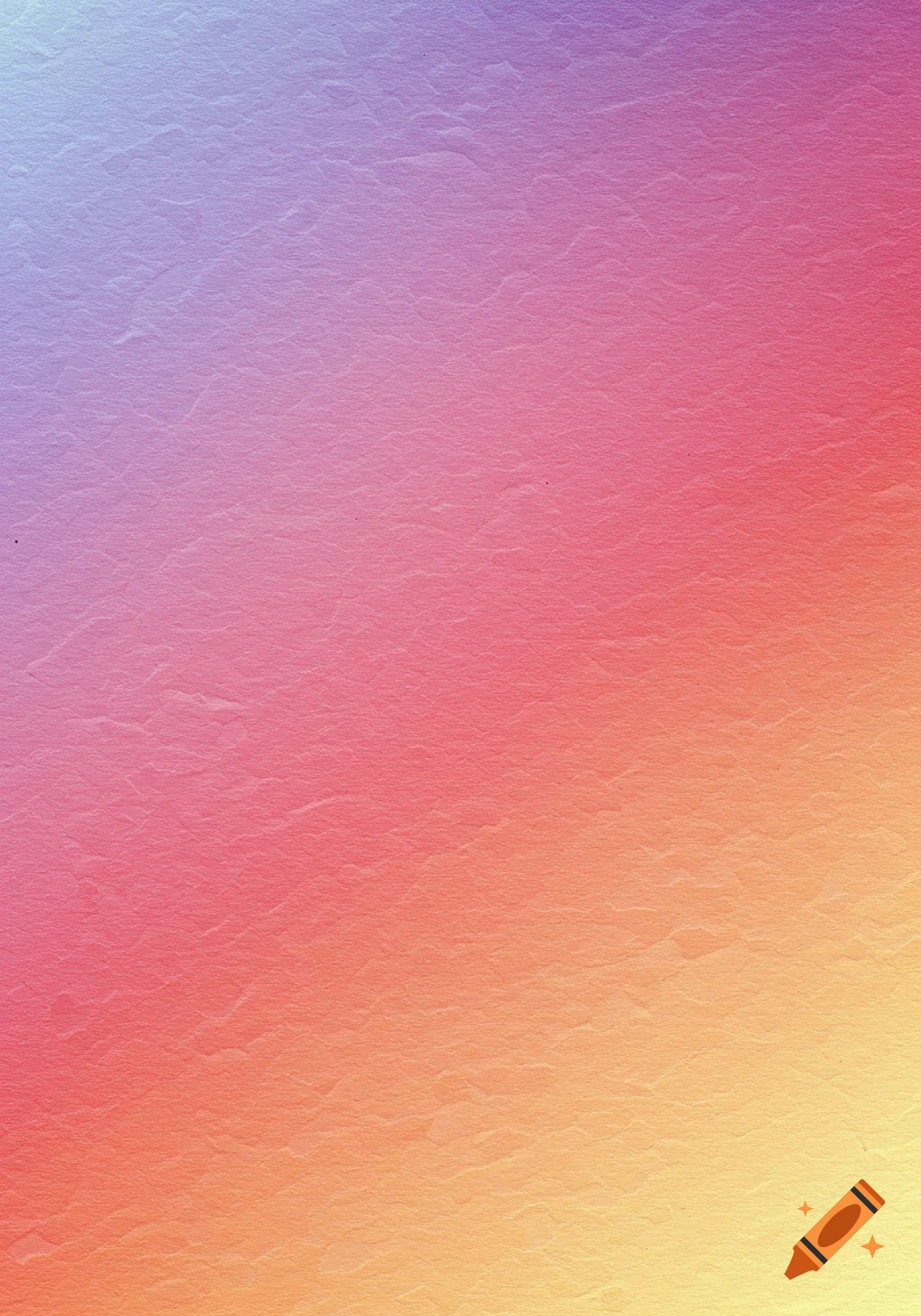 Watercolor texture background with a pastel purple, pink, orange, and yellow gradient.