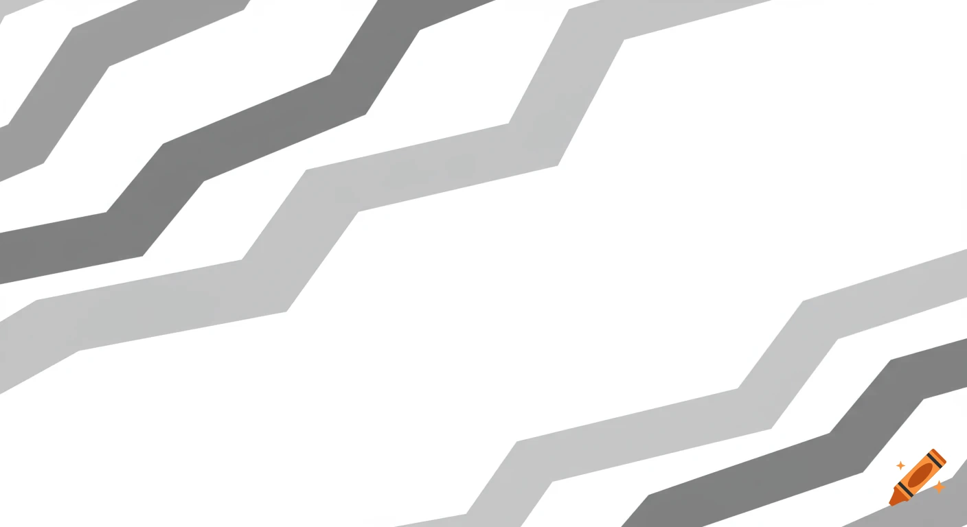 Grey zigzag lines on a white background.