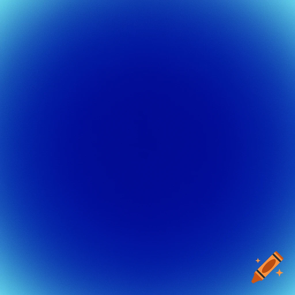 Blue gradient background with brighter edges.