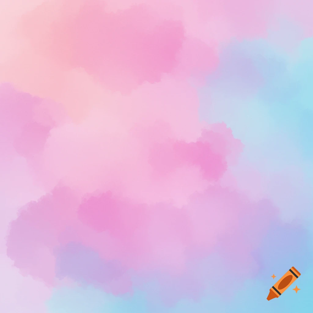 Abstract background with blending pink and blue watercolor textures.