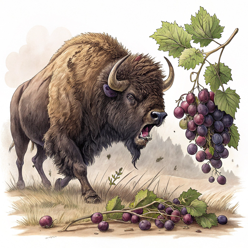 Grapes created on Craiyon