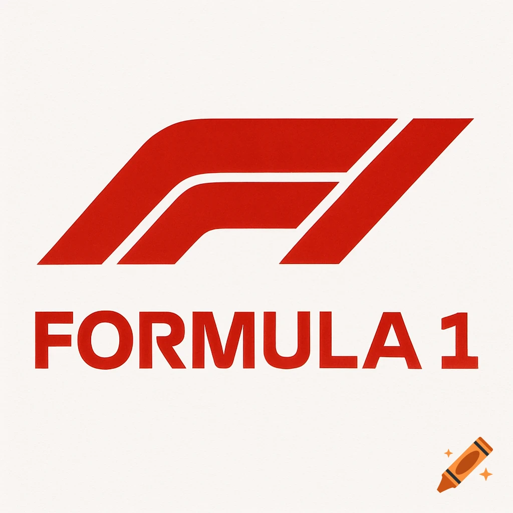 The red Formula 1 logo and text on a white background.
