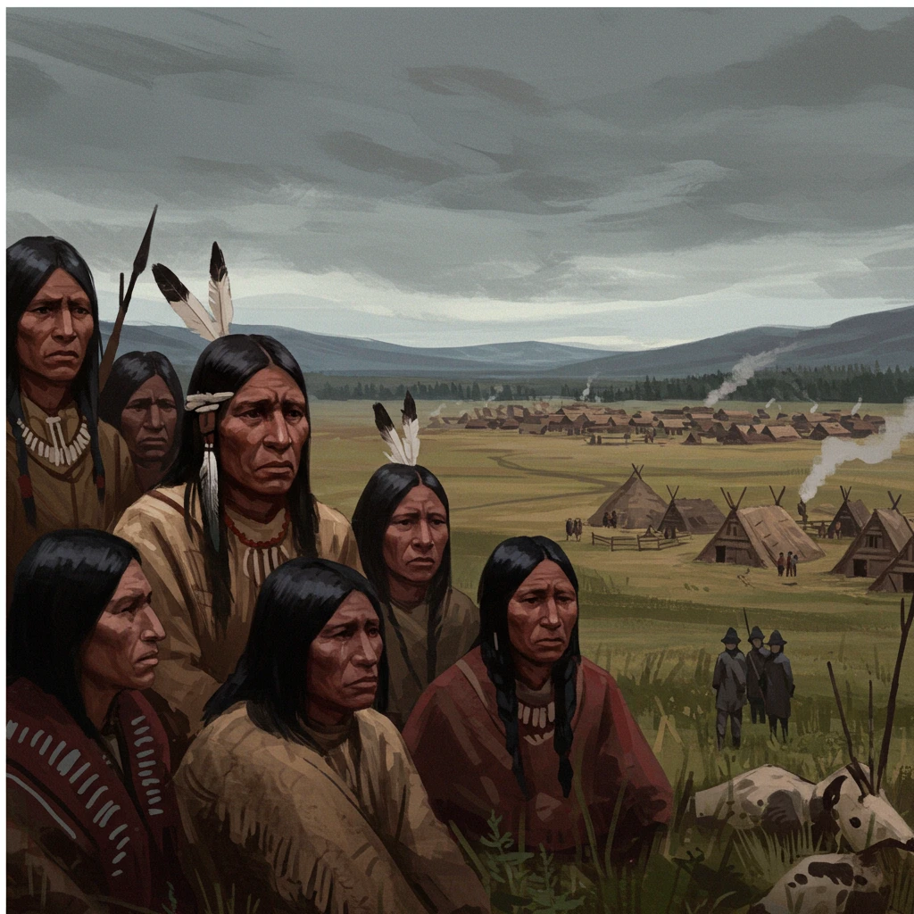 Native americans created on Craiyon