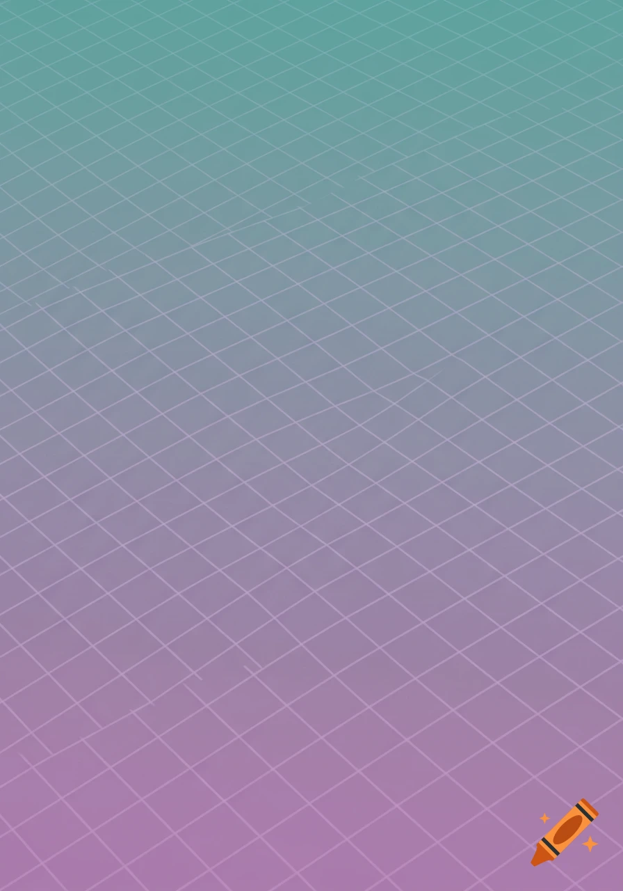A grid pattern over a gradient background.