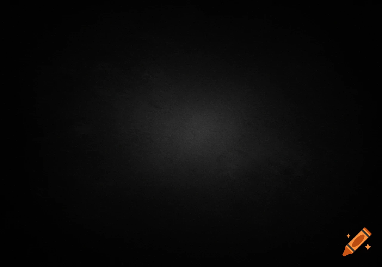 A dark, textured background with a subtle central glow.