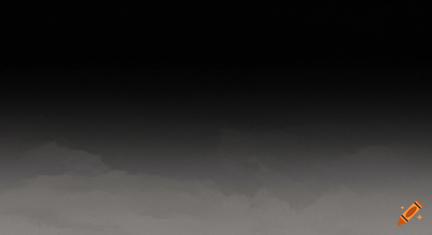 Black and grey gradient background with subtle textures.
