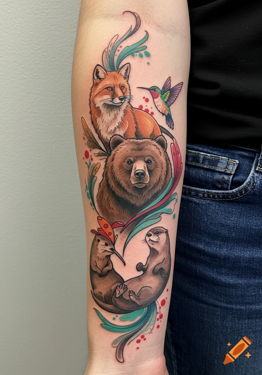 Tribal Bear Art - Etsy, image size:896x1280