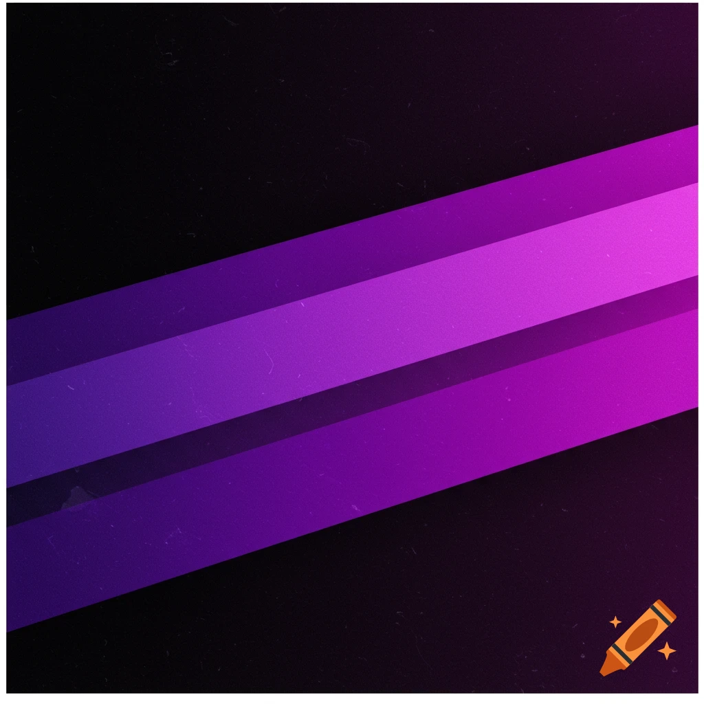 Abstract diagonal purple and black stripes with a subtle textured background.