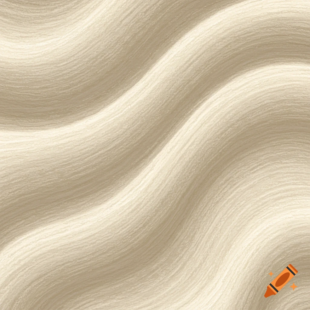A close-up of a light-colored, wavy fabric texture.