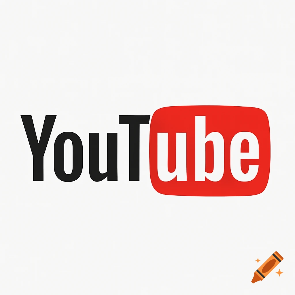 YouTube logo with black 'You' and white 'Tube' on a red rounded rectangle.