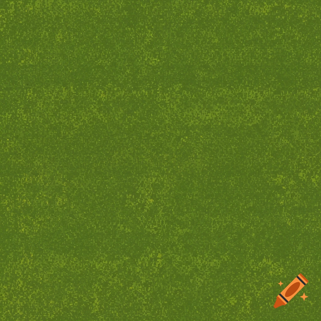 A seamless, pixelated green grass texture.