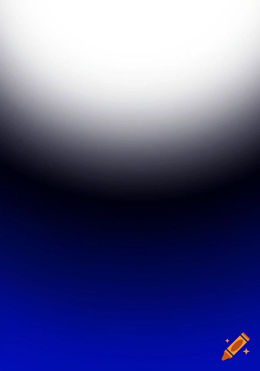 A smooth gradient background transitioning from white at the top, through dark grey, to blue at the bottom.
