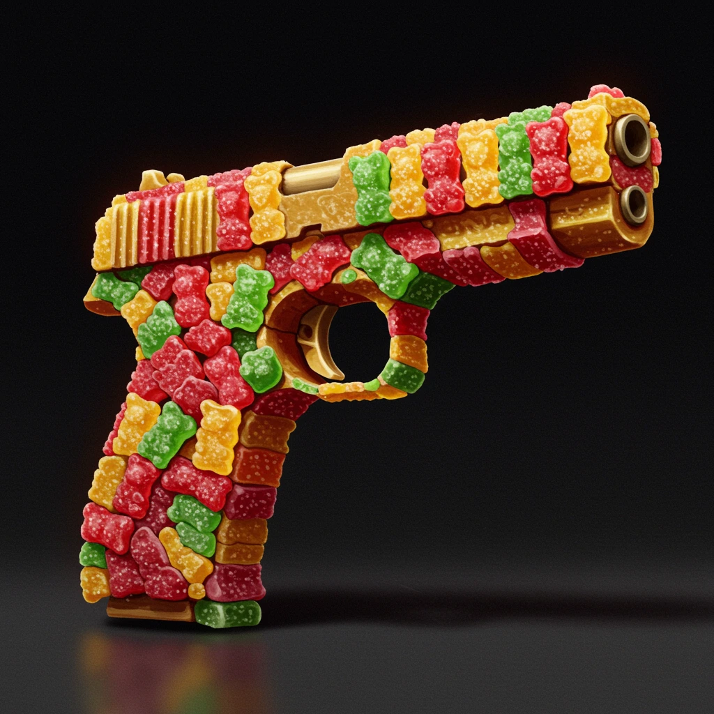 Gun created on Craiyon