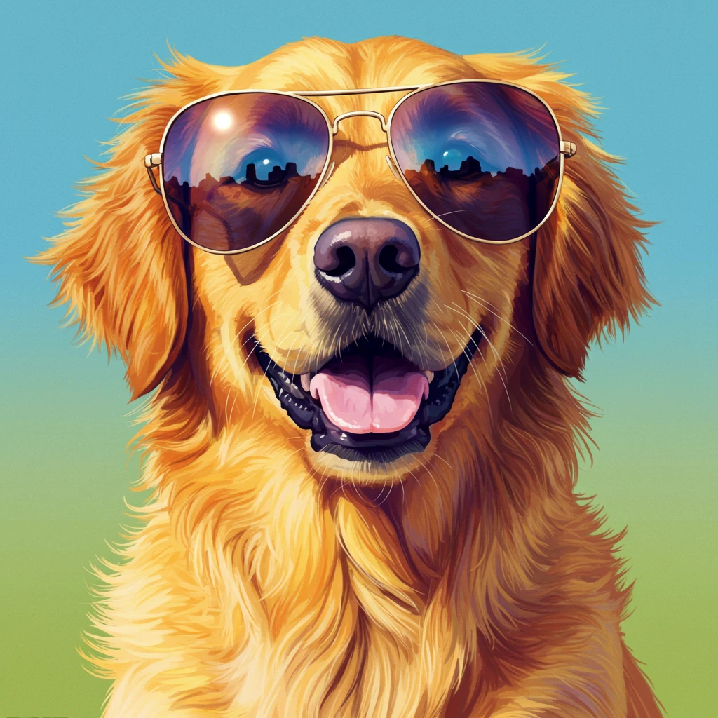 Sunglasses created on Craiyon