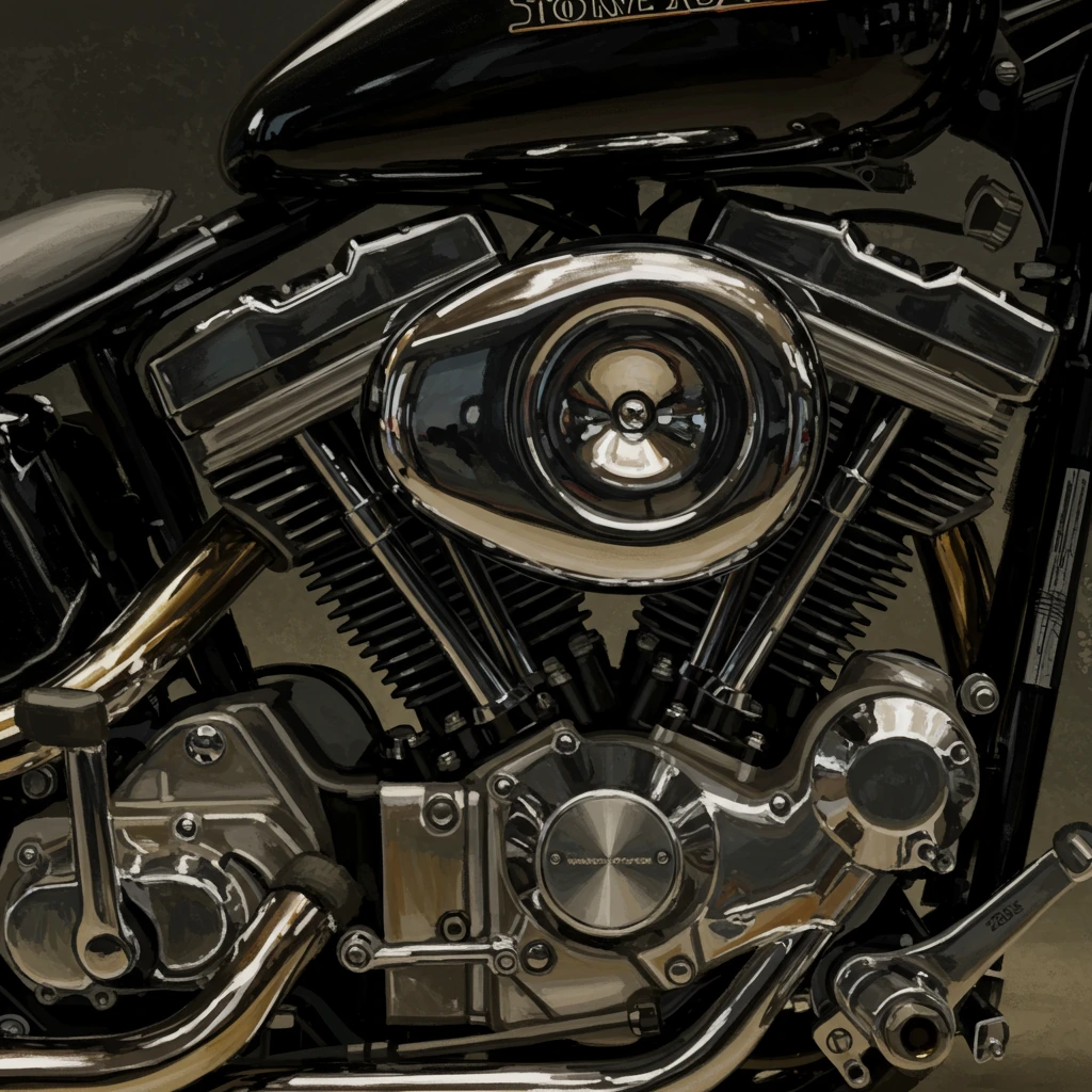 Engine created on Craiyon