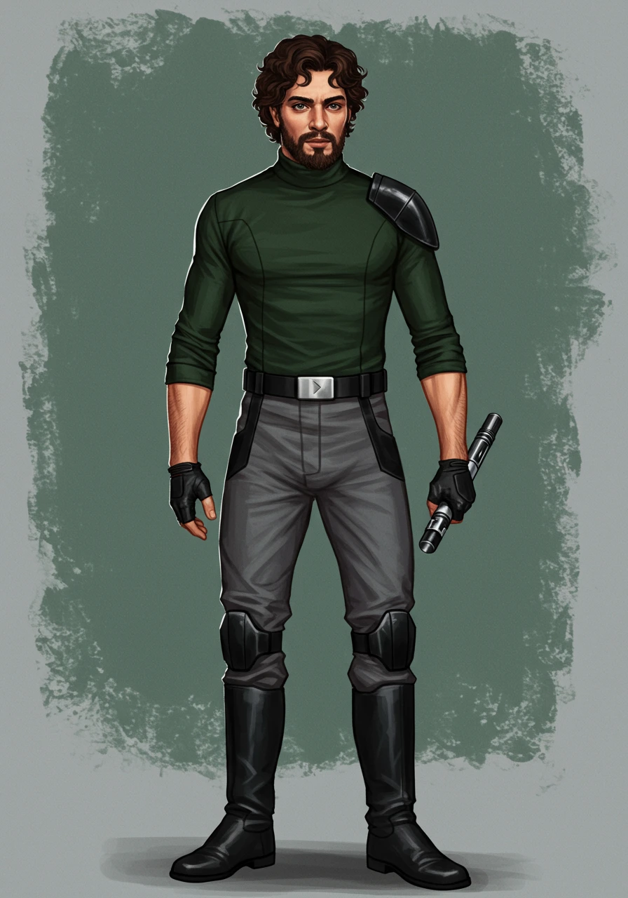 Character concept created on Craiyon
