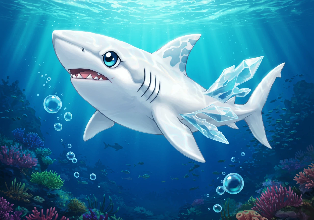 Shark created on Craiyon
