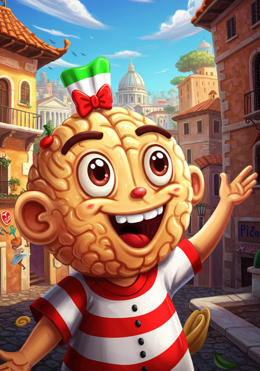 Italy created on Craiyon