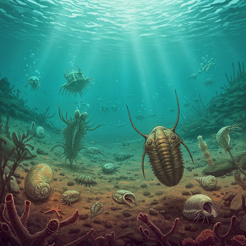 Prehistoric animals created on Craiyon