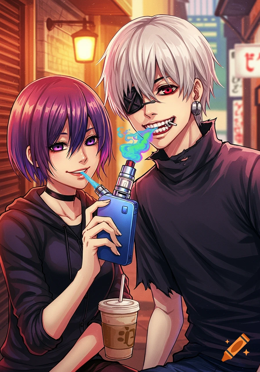 elfbar elfa master akku Anime Stickerslap Sticker Bomb Vaporesso Armour Kit Skin main image 0
