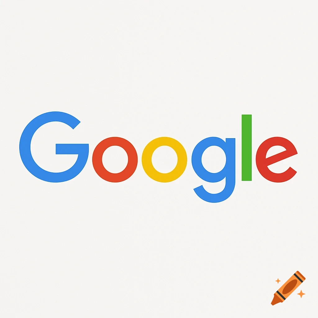 The multicolored Google logo on a white background.