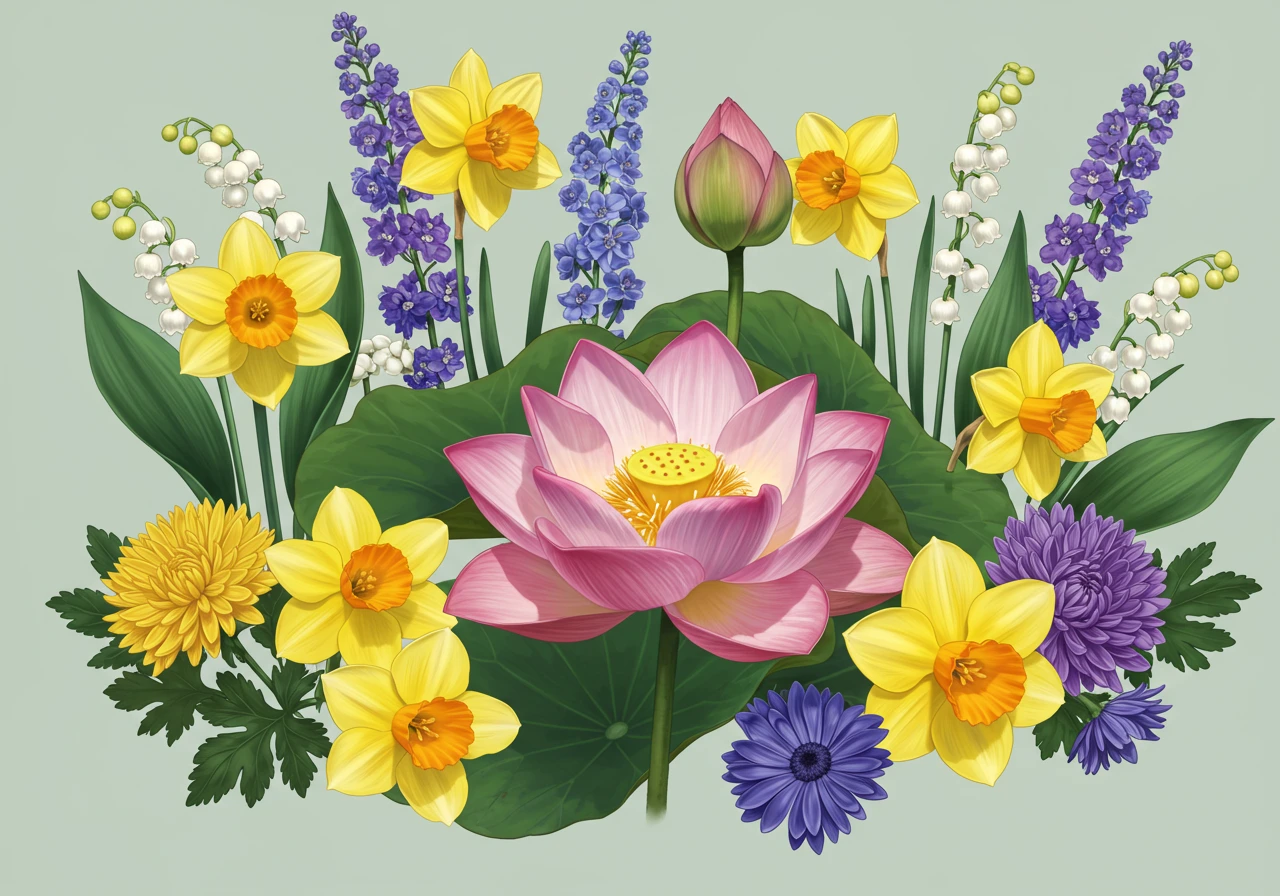 Floral arrangement created on Craiyon