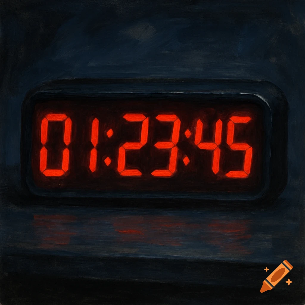 Clocks created on Craiyon