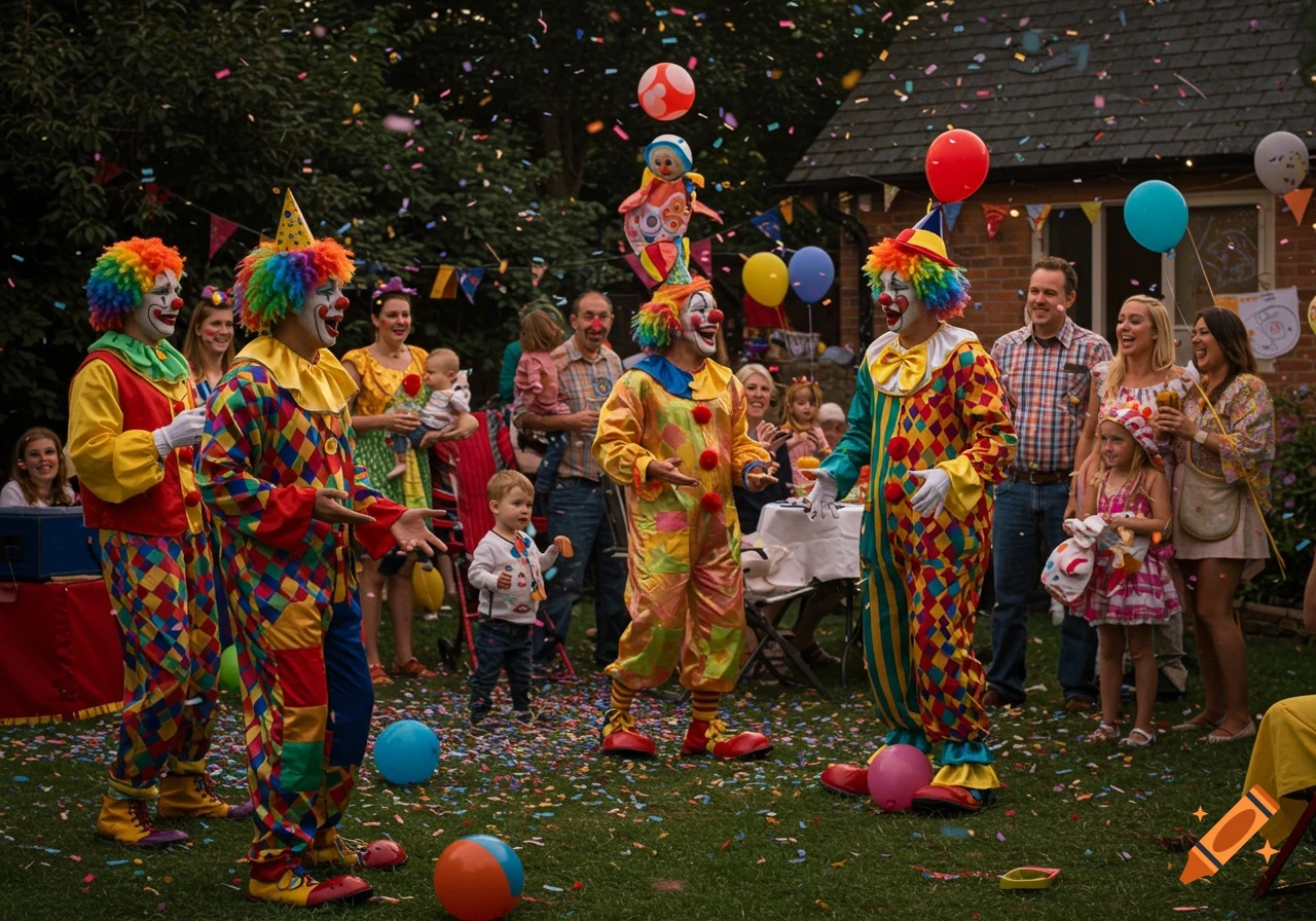 Party created on Craiyon