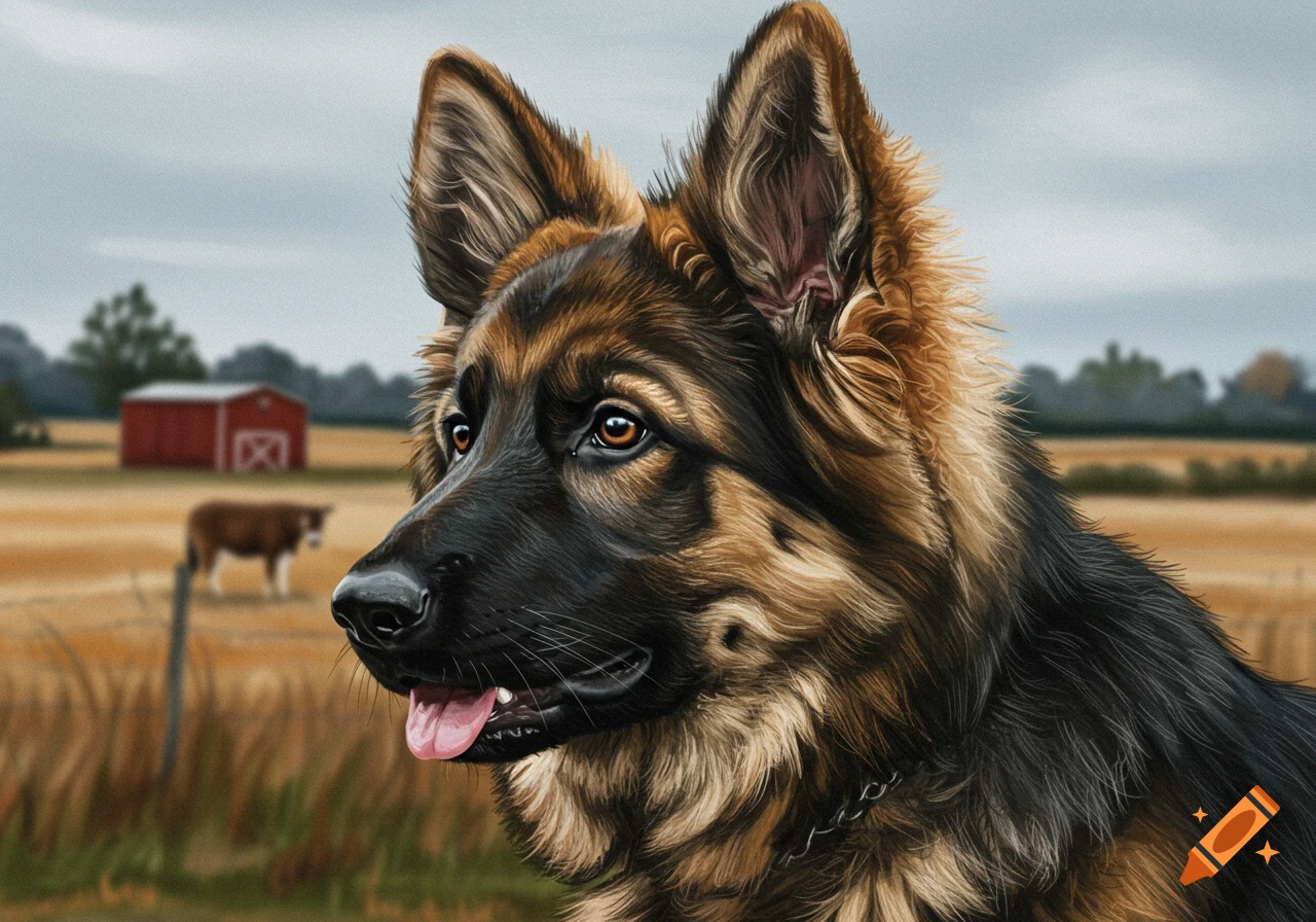 Rural created on Craiyon