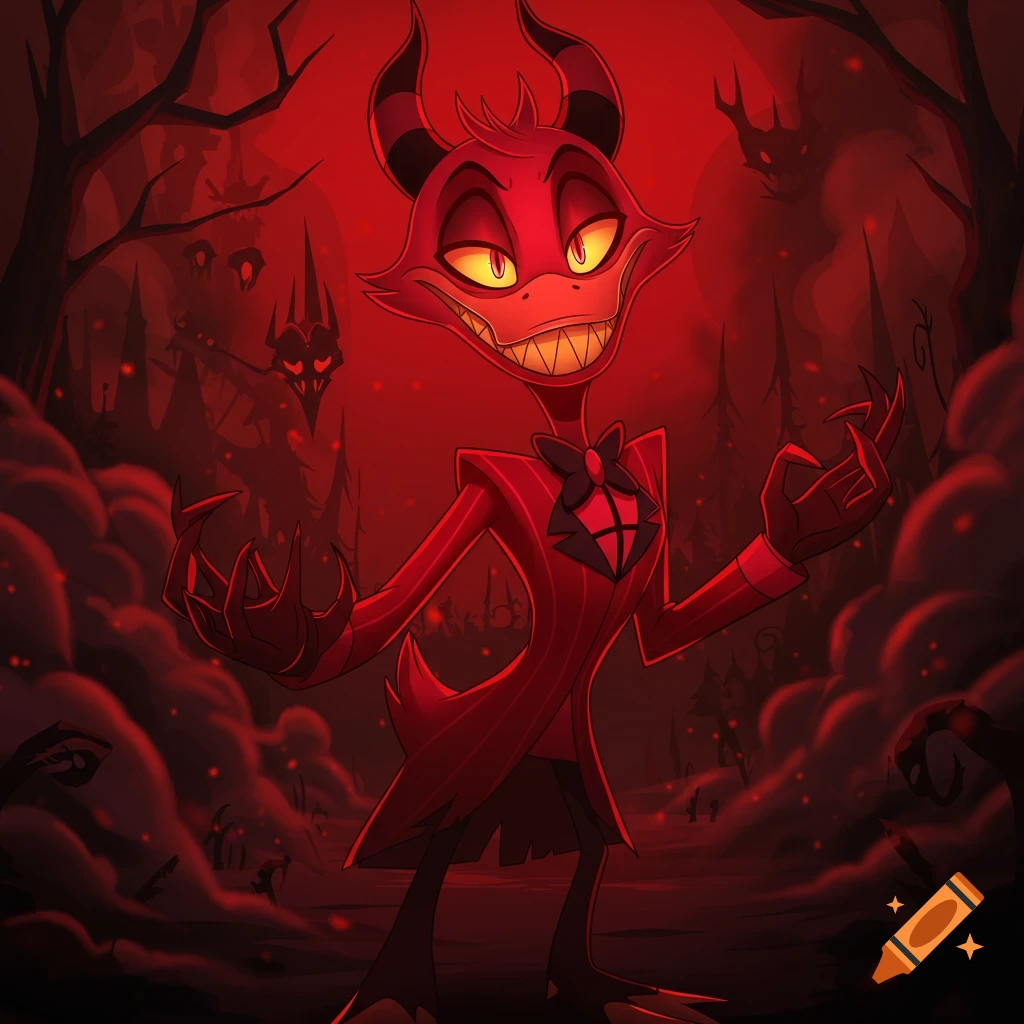 Demon created on Craiyon
