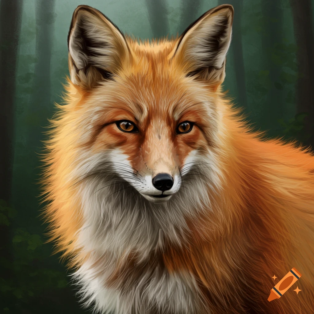 Foxes created on Craiyon