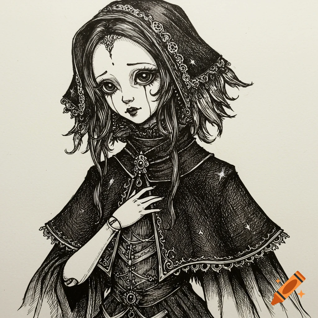 Gothic art created on Craiyon
