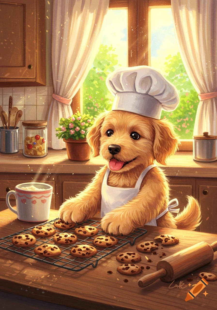 Baking created on Craiyon