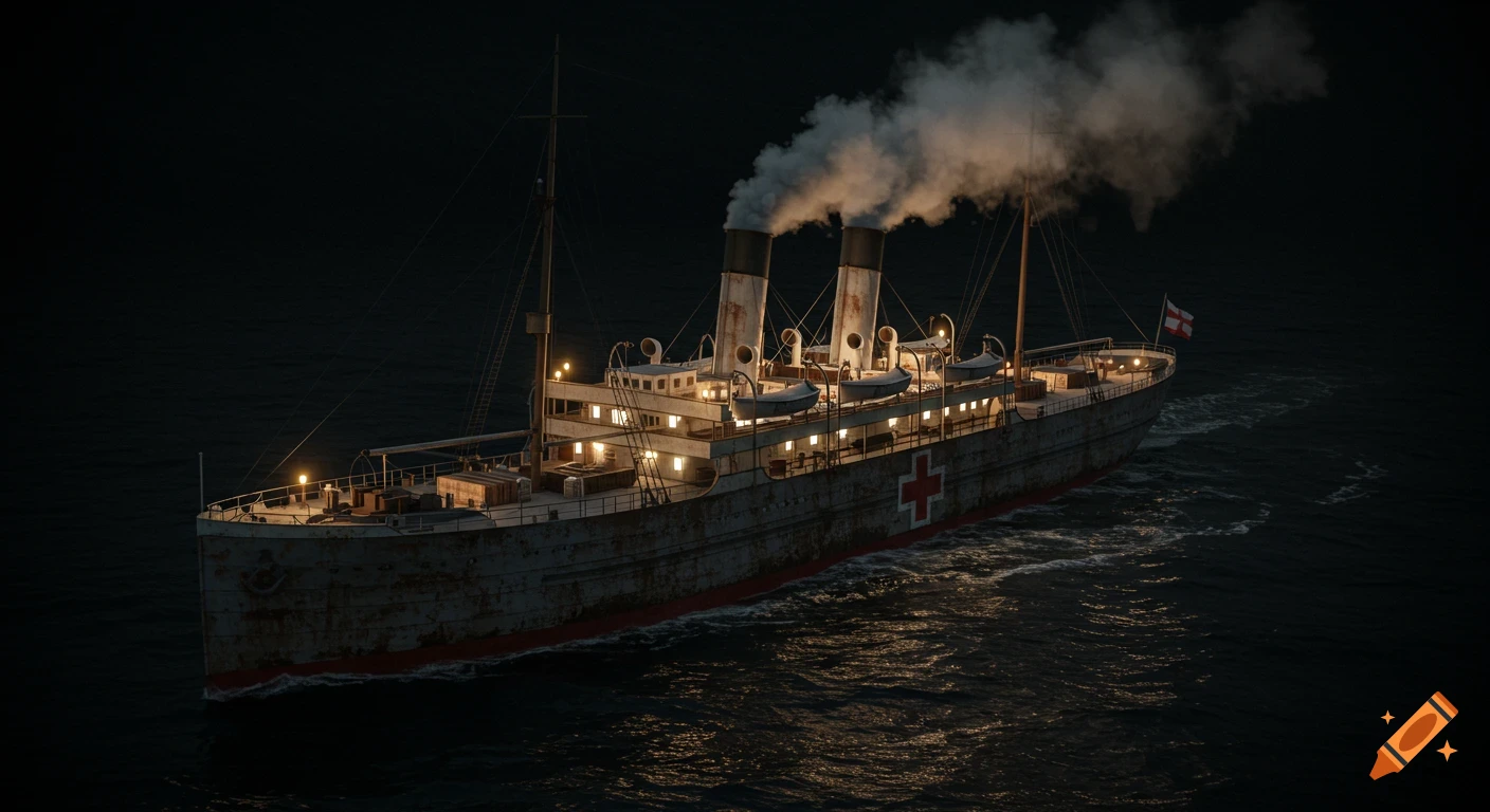 Ship created on Craiyon