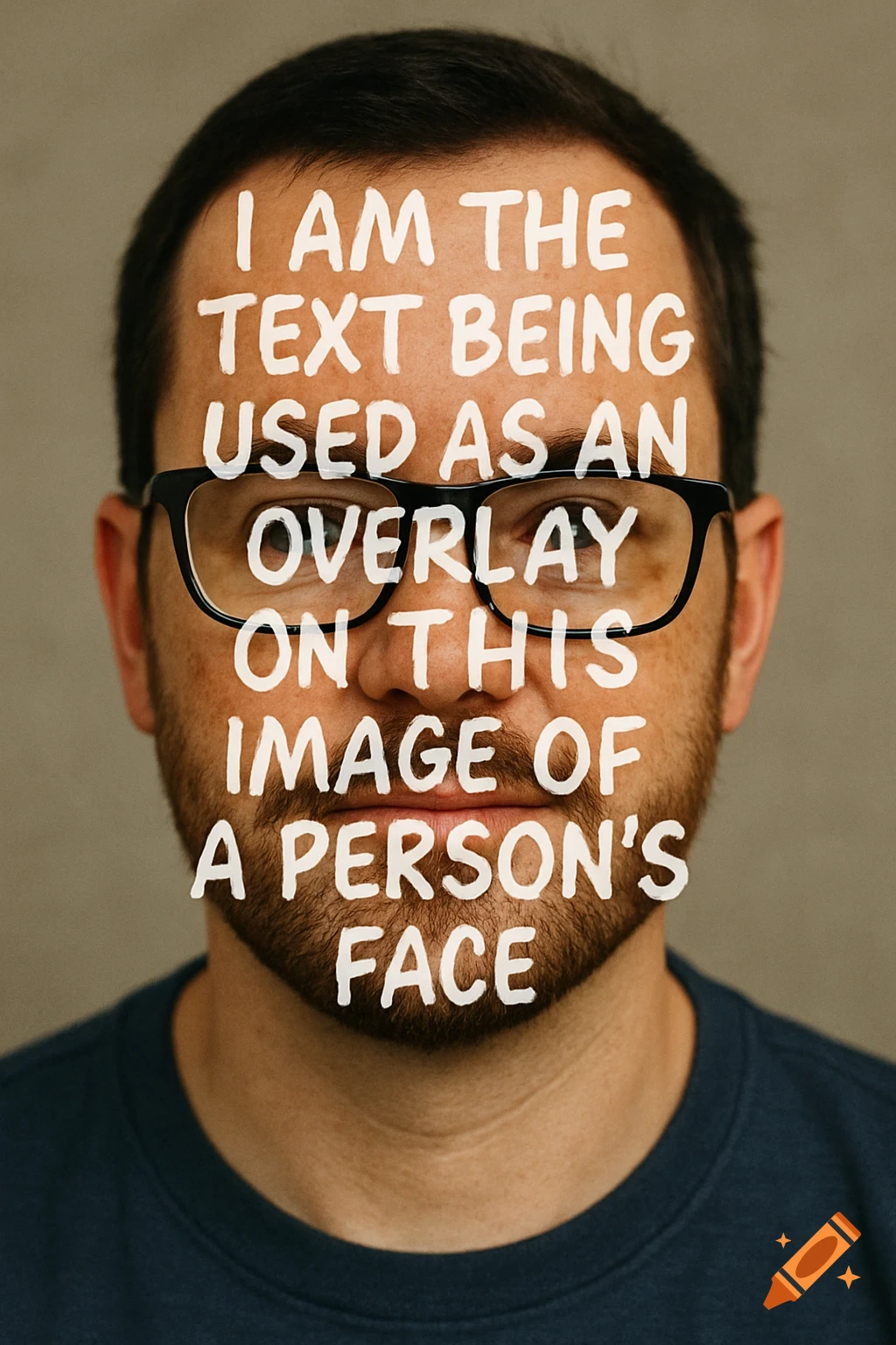 Text art created on Craiyon