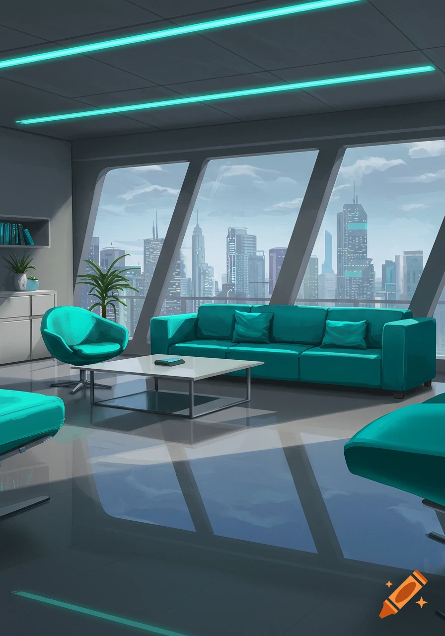 Modern created on Craiyon