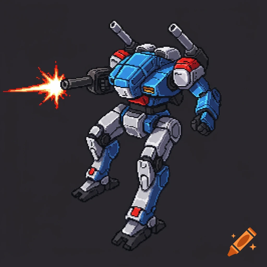 Mechs created on Craiyon
