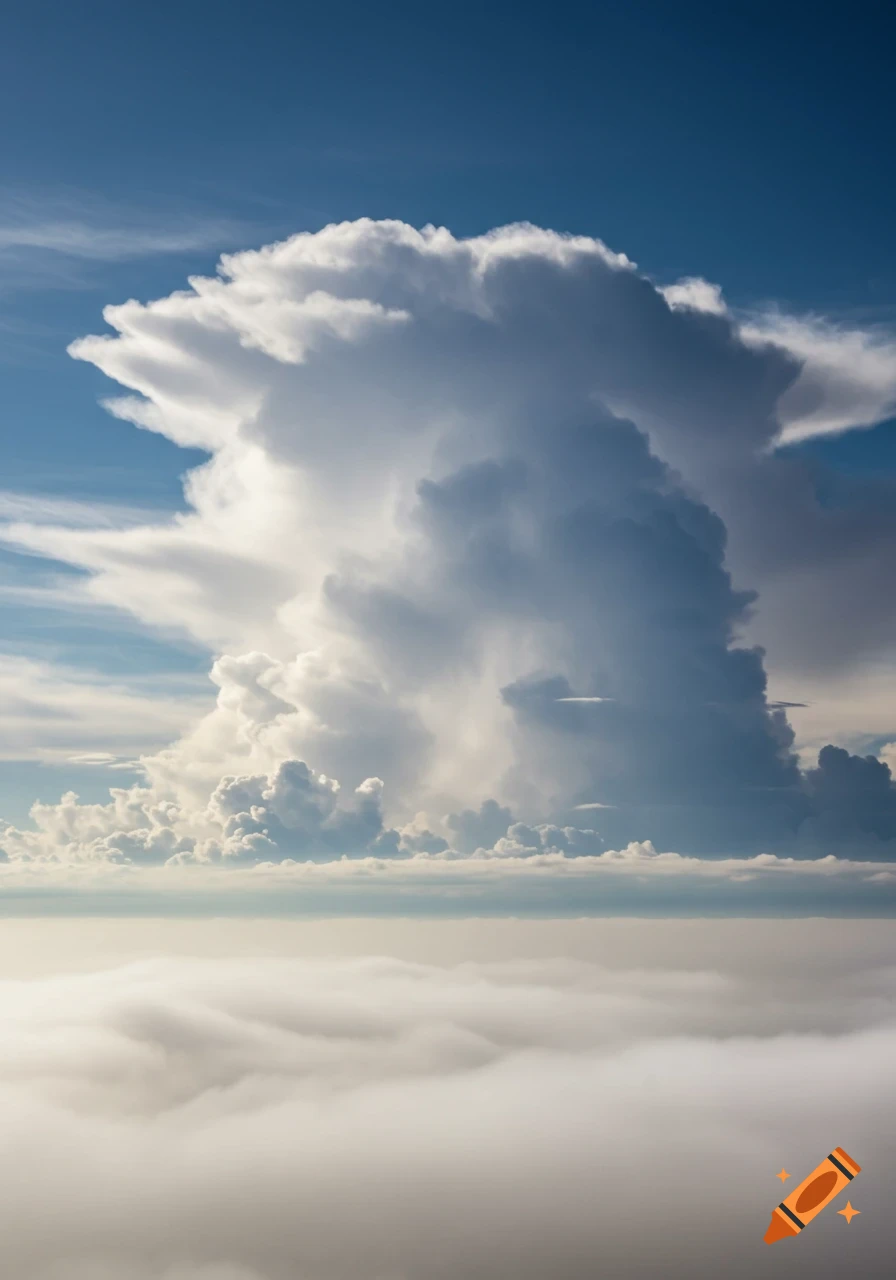 Clouds created on Craiyon