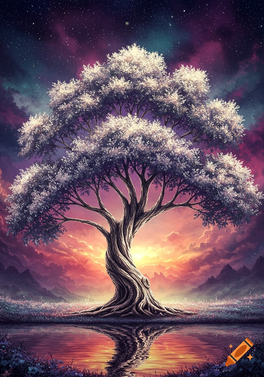Tree created on Craiyon