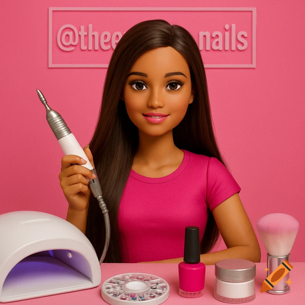 Nails created on Craiyon