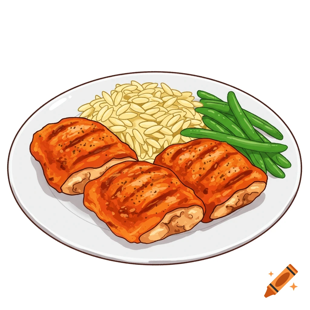 Meal created on Craiyon