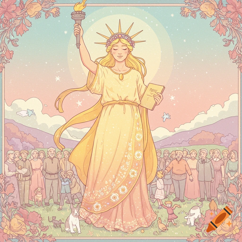 Allegory created on Craiyon