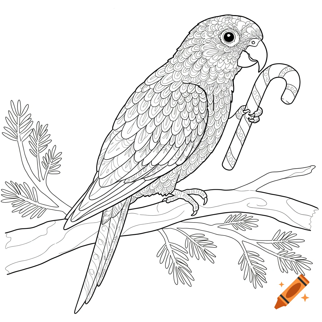 Coloring book created on Craiyon