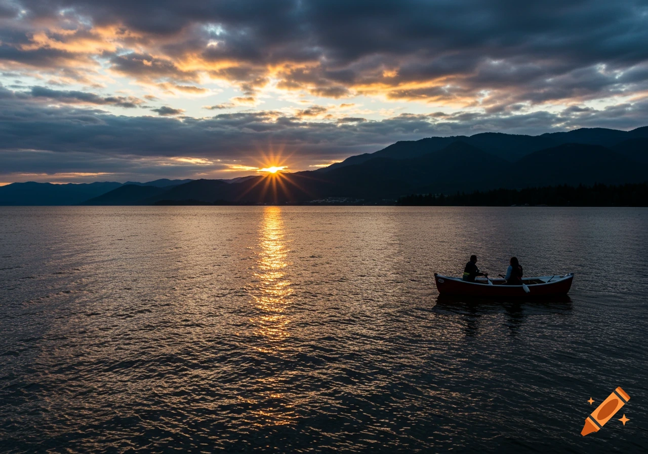 Boating created on Craiyon