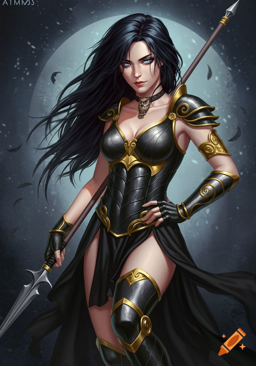 Warrior created on Craiyon