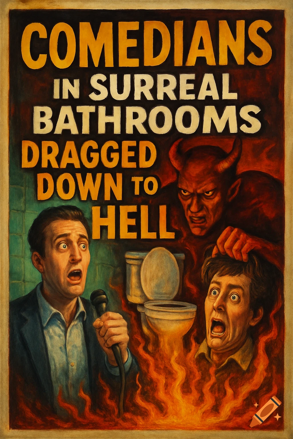 Comedy created on Craiyon